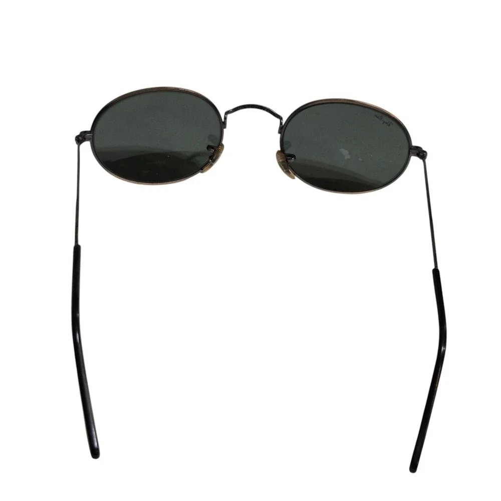 Ray-Ban Sunglasses Unisex Black Vintage Bausch & Lomb W0969 PSAS Oval Metal Read